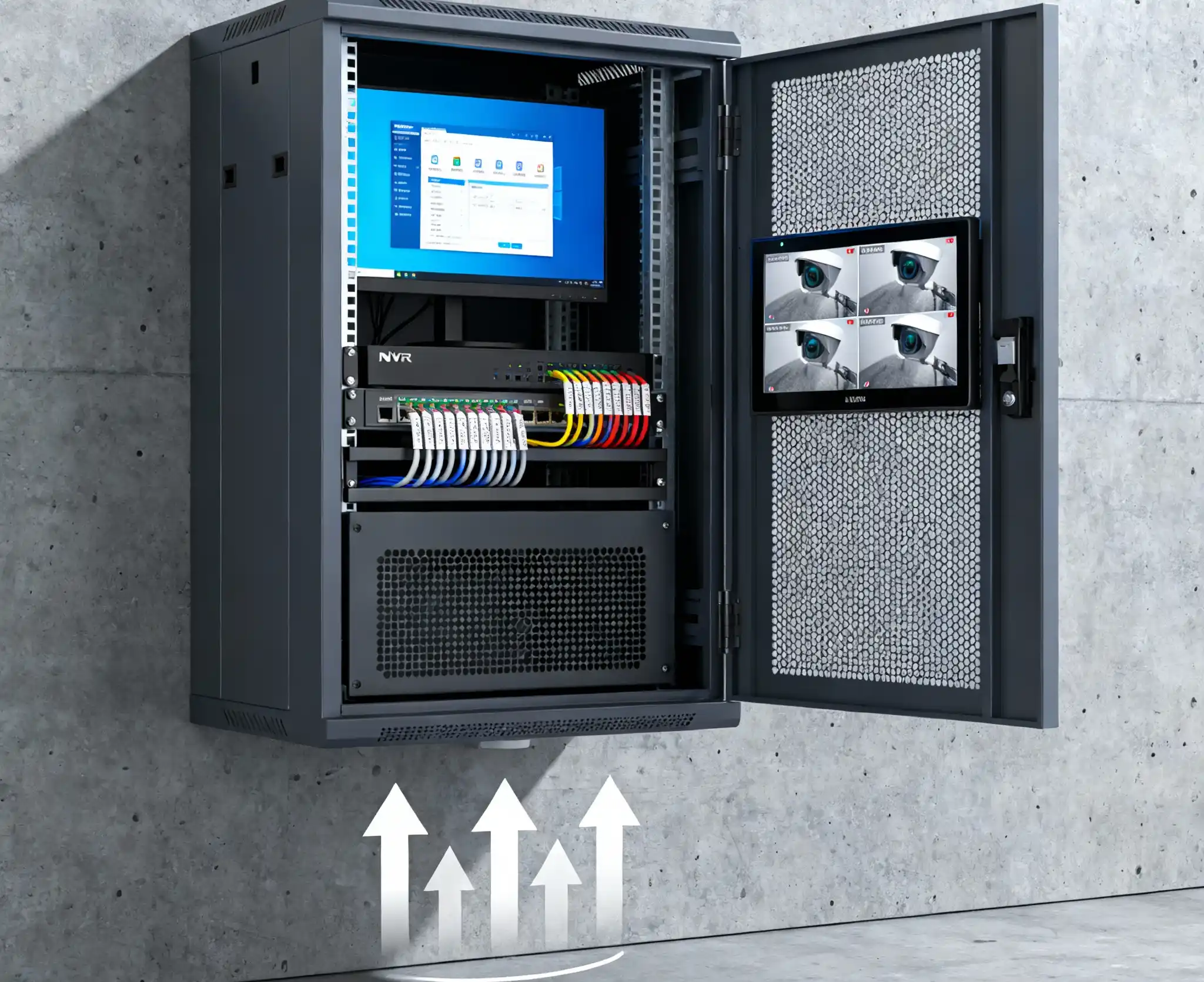 Wallmount Case use cases surveillance low voltage edge compute 2