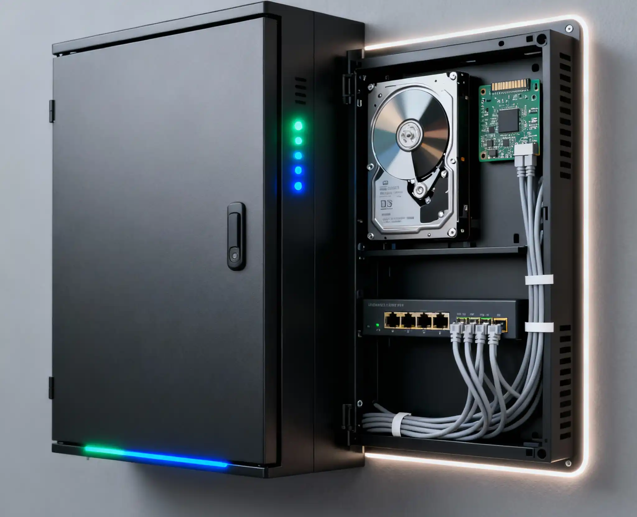 Wallmount Case use cases surveillance low voltage edge compute 3