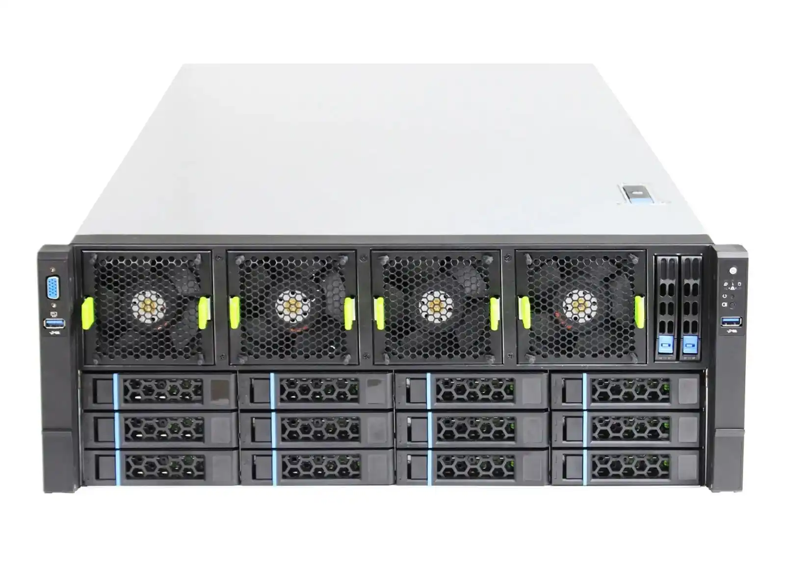 4U 및 6U GPU 서버 케이스의 공기 흐름 설계 원칙 1