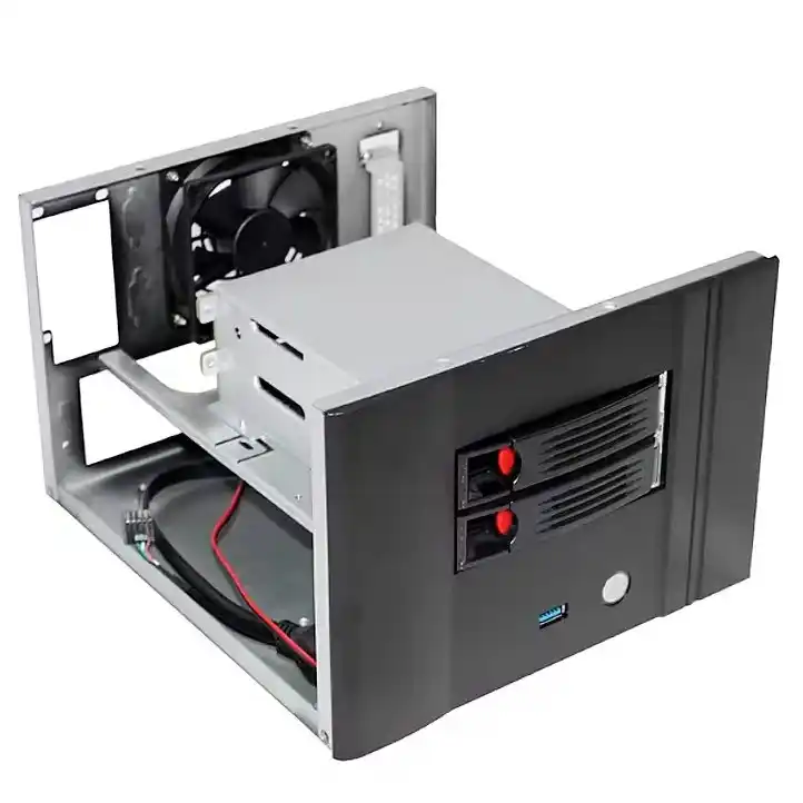 تصميم علبة ITX مزدوج محرك الأقراص ITX يوازن بين السعة والحرارة والضوضاء 2