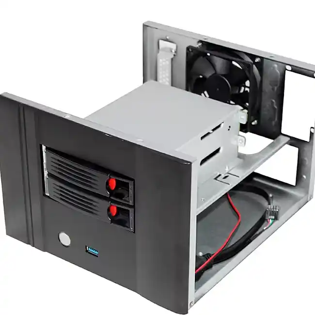 ITX-Gehäusedesign mit zwei Laufwerken für ein ausgewogenes Verhältnis zwischen Kapazität, Wärme und Lärm 4